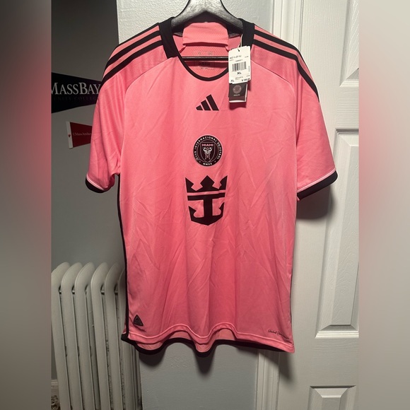 NWT MLS adidas Inter Miami 2024 Home Men’s Jersey Size XL - Picture 1 of 7